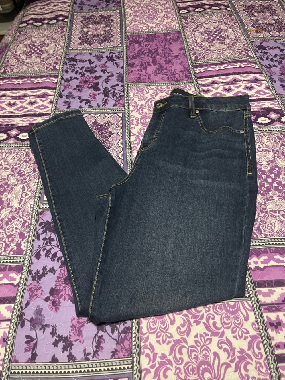 Style & Co. Dark Blue Skinny Stretch Jeans